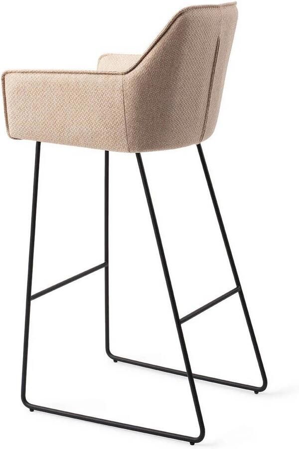 Jesper Home Barkruk Hofu Slide Black Wild Walnut (zithoogte 75cm) - Foto 3