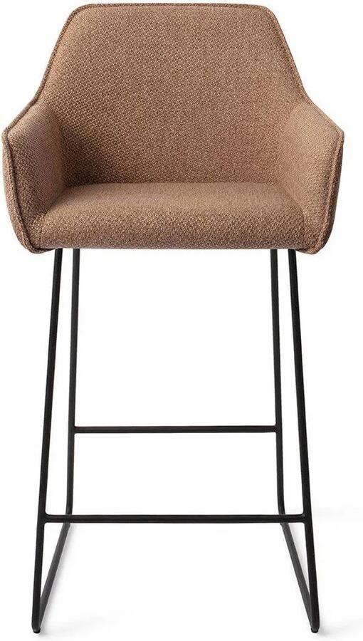 Jesper Home Eetkamerstoel Hofu Barkruk french-toast Slide Black (L)