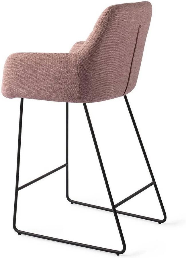 Jesper Home Barkruk Noto Slide Black Vintage Rose (zithoogte 65cm) - Foto 2