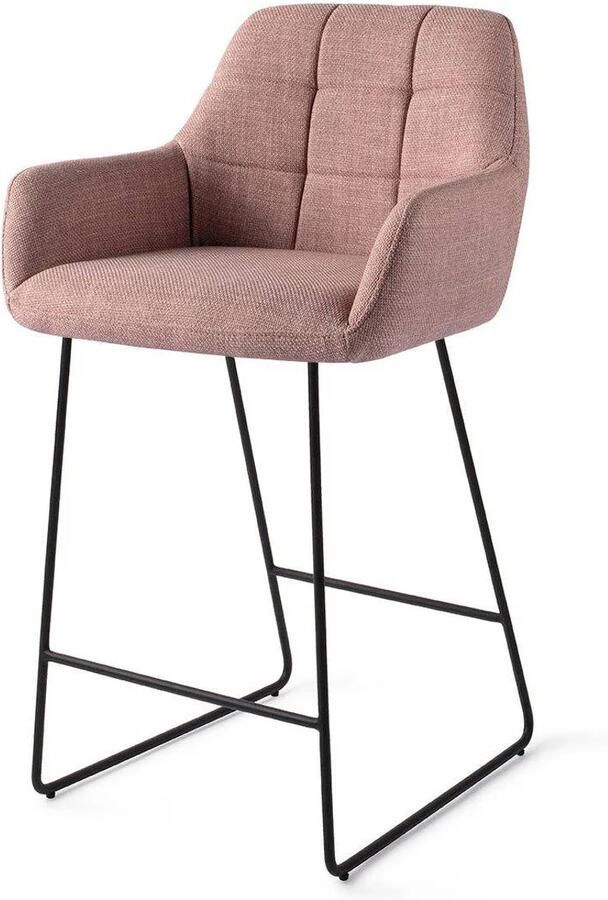 Jesper Home Barkruk Noto Slide Black Vintage Rose (zithoogte 65cm) - Foto 3