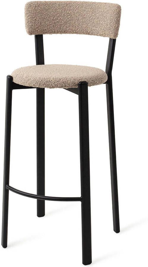 Jesper Home Barkruk Obu Bouclé Very Dromedary (zithoogte 75cm) - Foto 2