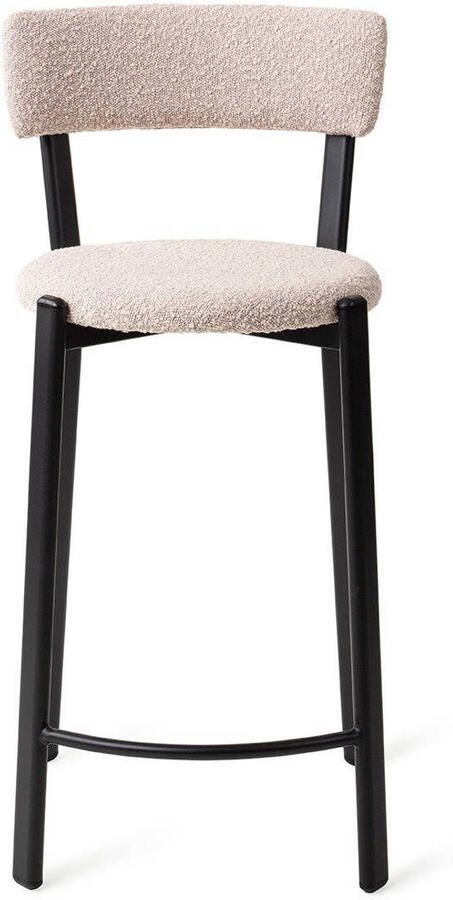 Jesper Home Barkruk Obu Bouclé Blush (zithoogte 65cm) - Foto 3