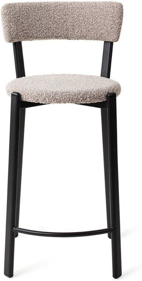 Jesper Home Barkruk Obu Bouclé Raccoon (zithoogte 65cm) - Foto 3