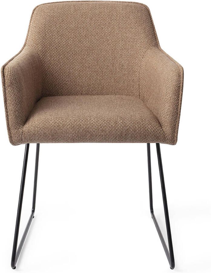 Jesper Home Eetkamerstoel Hofu Slide Black French Toast - Foto 3