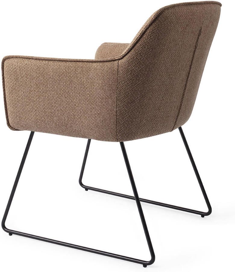 Jesper Home Eetkamerstoel Hofu Slide Black French Toast - Foto 2