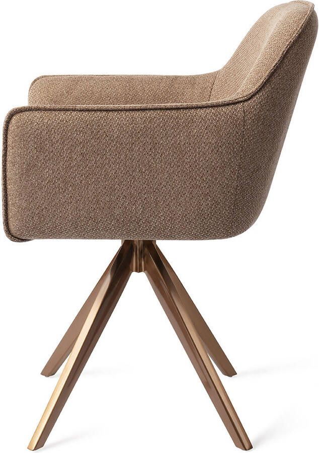 Jesper Home Eetkamerstoel Hofu Turn Rose Draaibaar French Toast - Foto 2