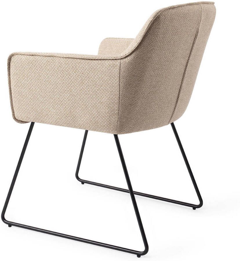 Jesper Home Eetkamerstoel Hofu Slide Black Wild Walnut