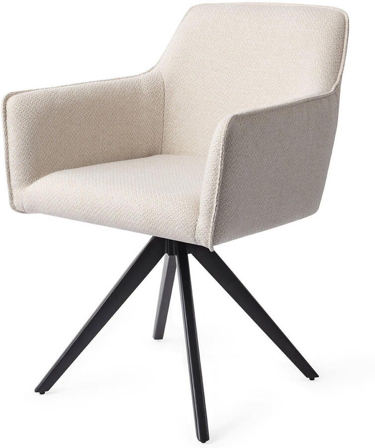 Jesper Home Eetkamerstoel Hofu Turn Black Draaibaar Enoki