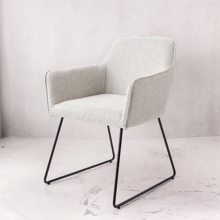 Jesper Home Eetkamerstoel Hofu Slide Black Checkers Charm