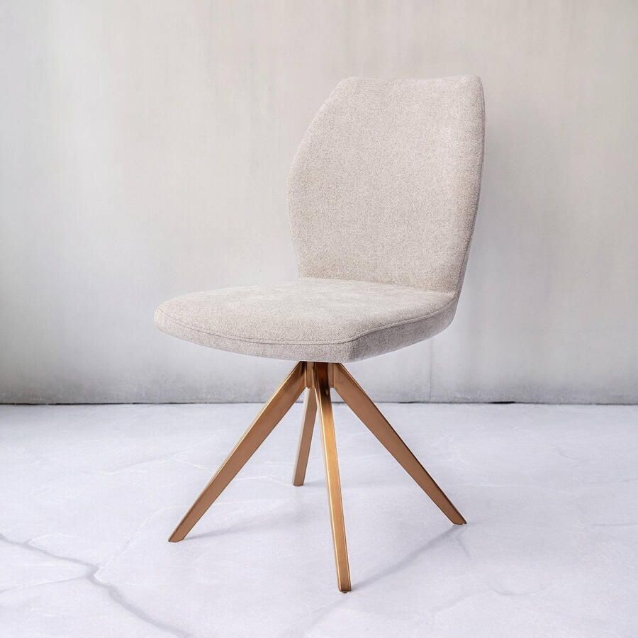 Jesper Home Eetkamerstoel Ikata Turn Rose Pretty Plaster