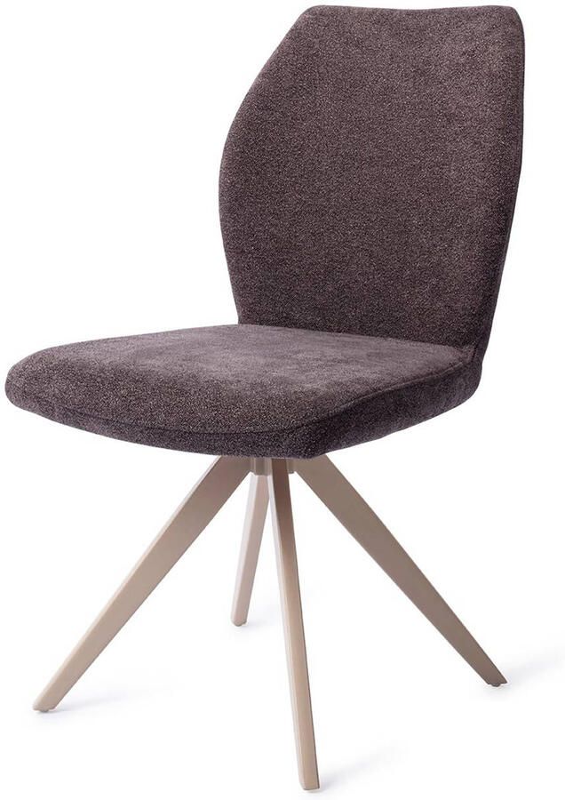 Jesper Home Eetkamerstoel Ikata Draaibaar Turn Beige Almost Black