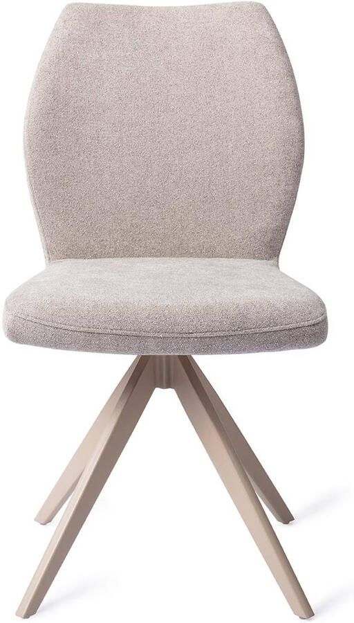 Jesper Home Eetkamerstoel Ikata Draaibaar Turn Beige Pretty Plaster - Foto 3