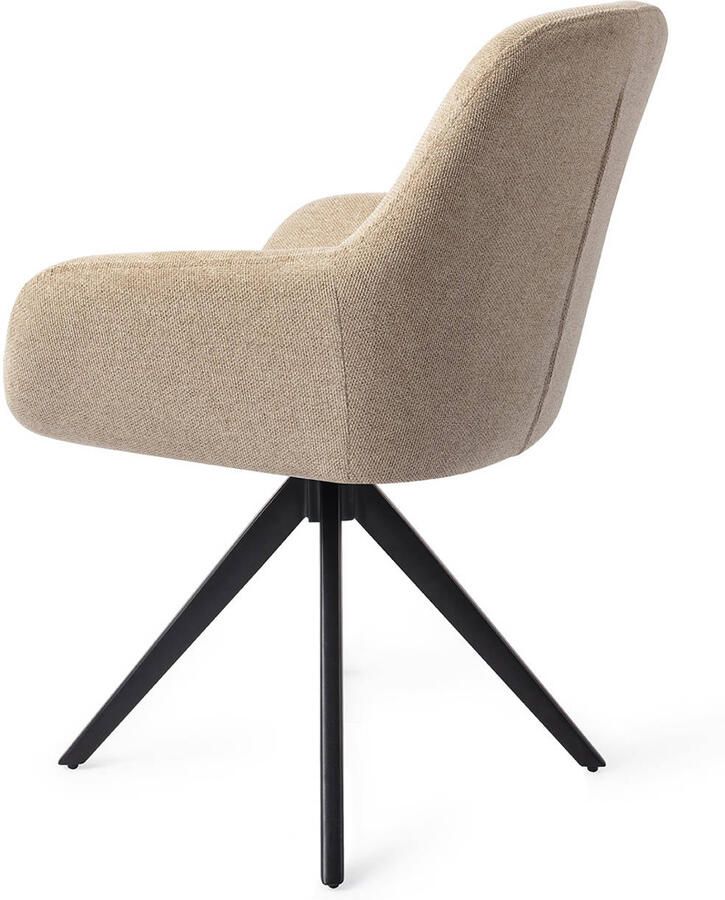 Jesper Home Eetkamerstoel Kushi Turn Black Desert Dunes - Foto 2