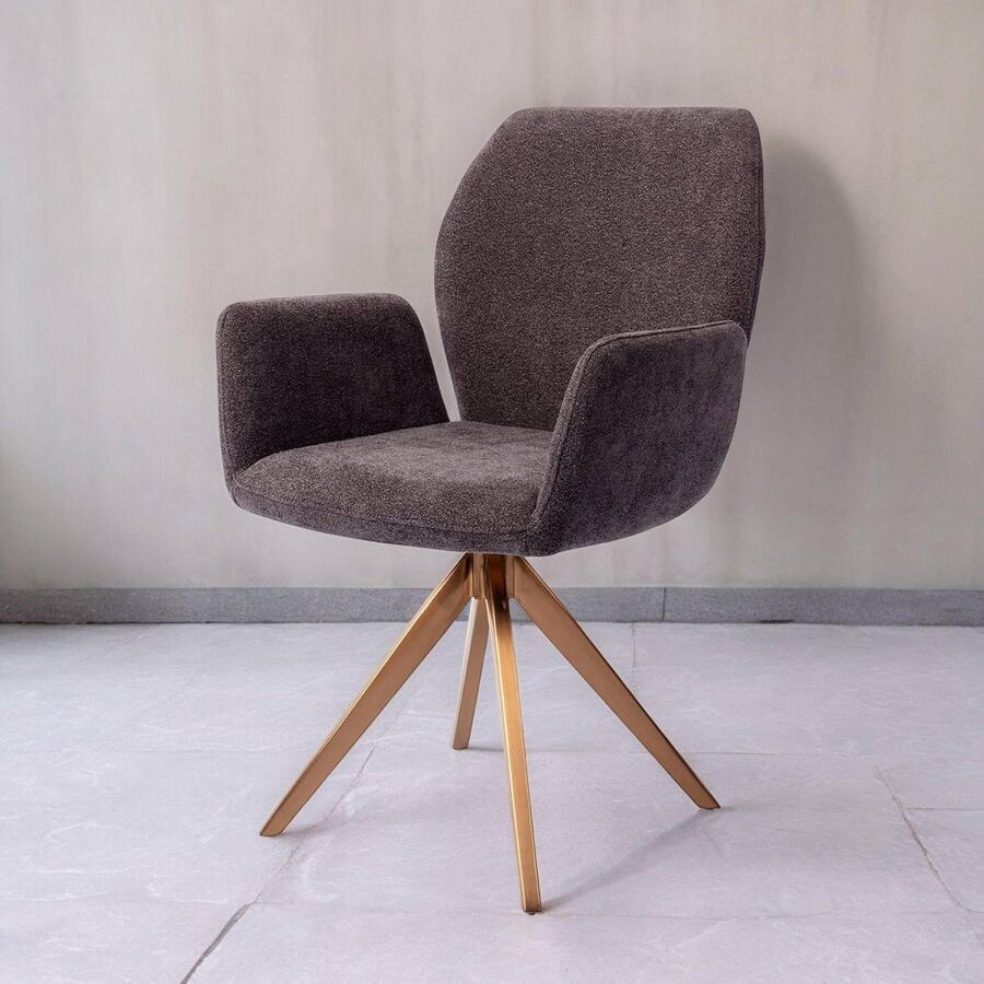 Jesper Home Eetkamerstoel Misaki Turn Rose Draaibaar