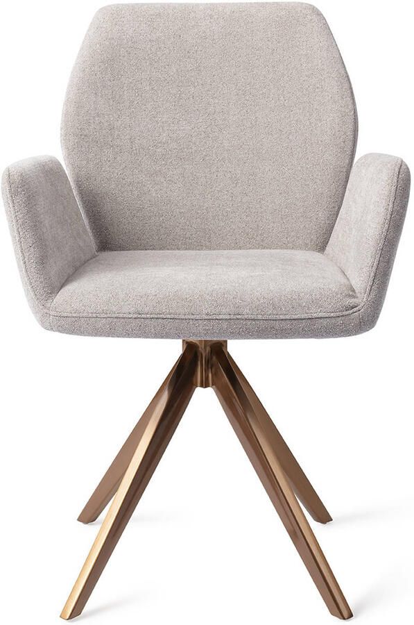 Jesper Home Eetkamerstoel Misaki Turn Rose Pretty Plaster - Foto 3