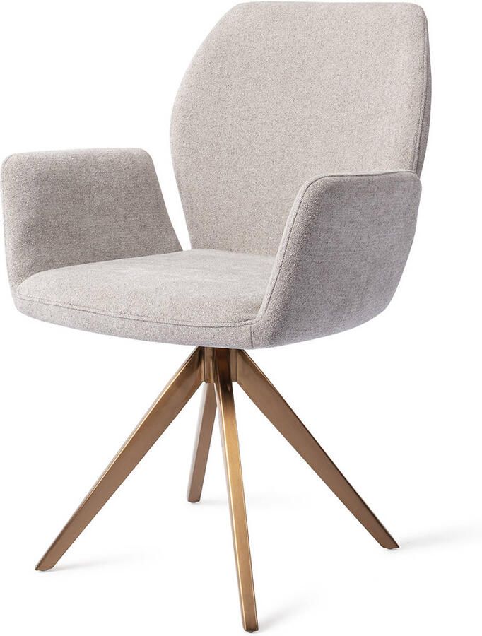 Jesper Home Eetkamerstoel Misaki Turn Rose Pretty Plaster - Foto 2