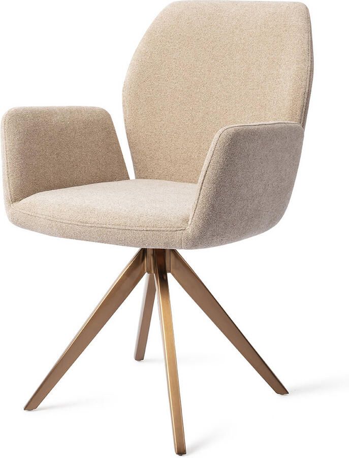 Jesper Home Eetkamerstoel Misaki Turn Rose Funky Fudge - Foto 2