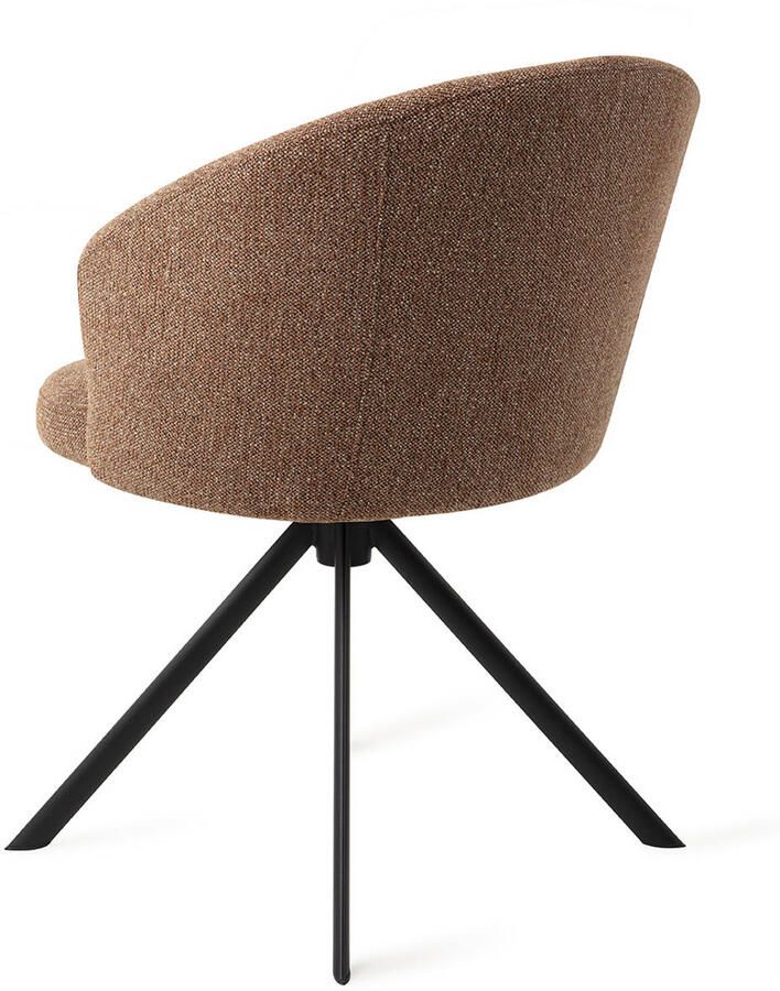 Jesper Home Eetkamerstoel Niimi Revolve Black Marron