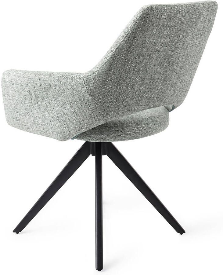 Jesper Home Eetkamerstoel Yanai Turn Black Draaibaar - Foto 3