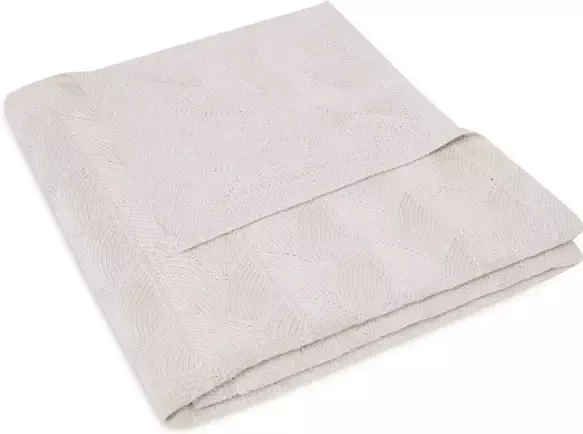 Jollein baby ledikant deken 100x150 cm Shell Knit Nougat GOTS - Foto 3