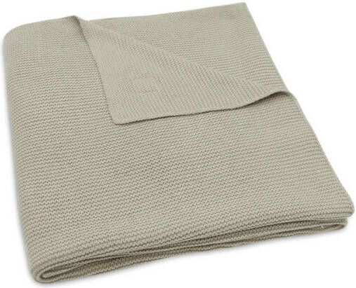 Jollein baby ledikantdeken 100x150cm Basic Knit Olive Green - Foto 3