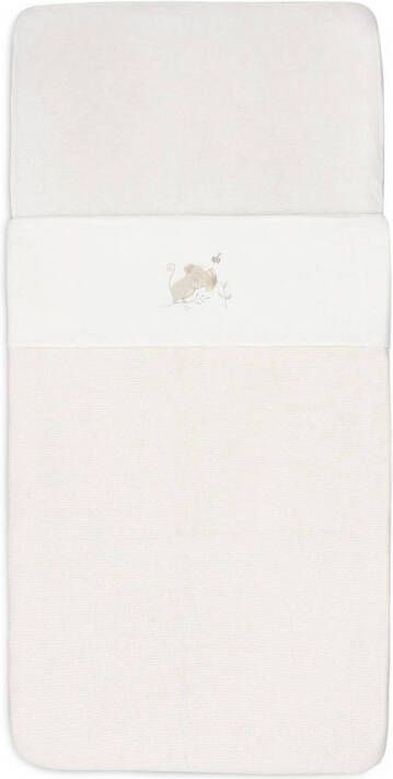 Jollein baby ledikantlaken 120x150cm Dreamy Mouse ivory - Foto 3