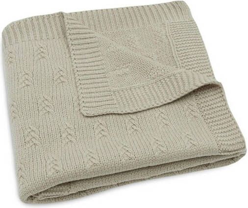 Jollein baby wiegdeken 75x100cm Grain Knit Olive Green - Foto 3