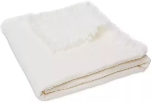 Jollein ledikantdeken muslin ivory (75 centimeter x 100 centimeter) - Foto 3