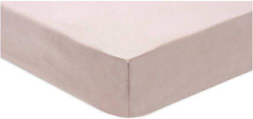 Jollein jersey hoeslaken voor boxmatras 75x95cm Wild Rose
