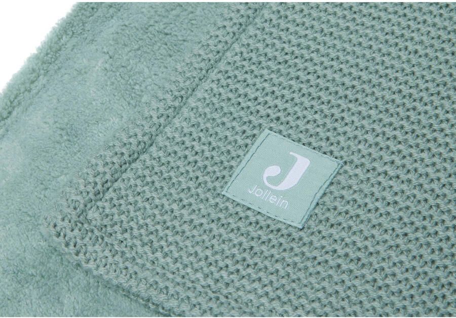 Jollein wiegdeken forest green fleece (75 centimeter x 100 centimeter) - Foto 2