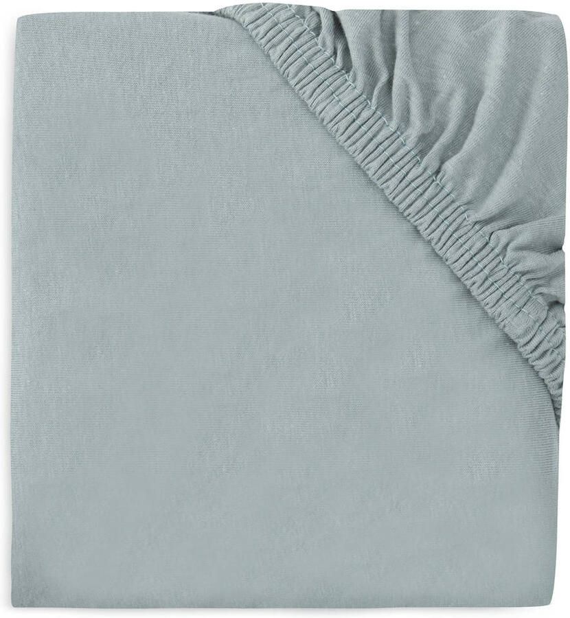 Jollein jersey hoeslaken boxmatras Sea Green