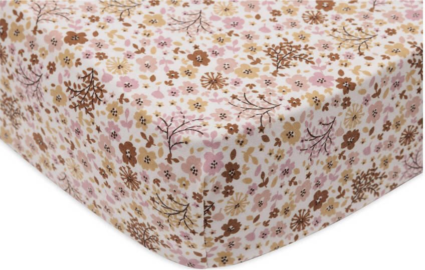 Jollein jersey kinderbed hoeslaken Fairies beige roze - Foto 2