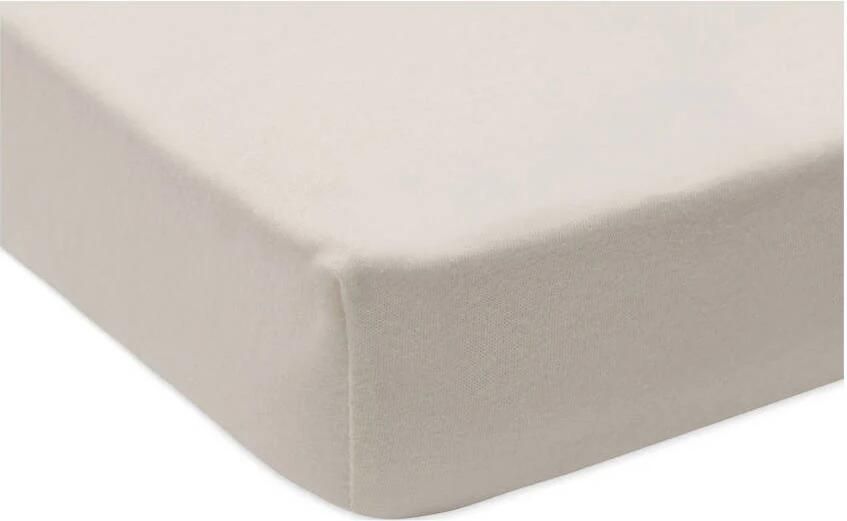 Jollein jersey wieg hoeslaken Milky Coffee Ivory bruin offwhite (set van 2) - Foto 2