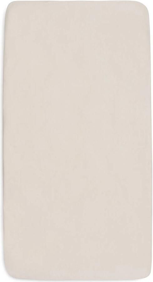 Jollein jersey kinderbed hoeslaken Milky Coffee Ivory bruin offwhite (set van 2) - Foto 3