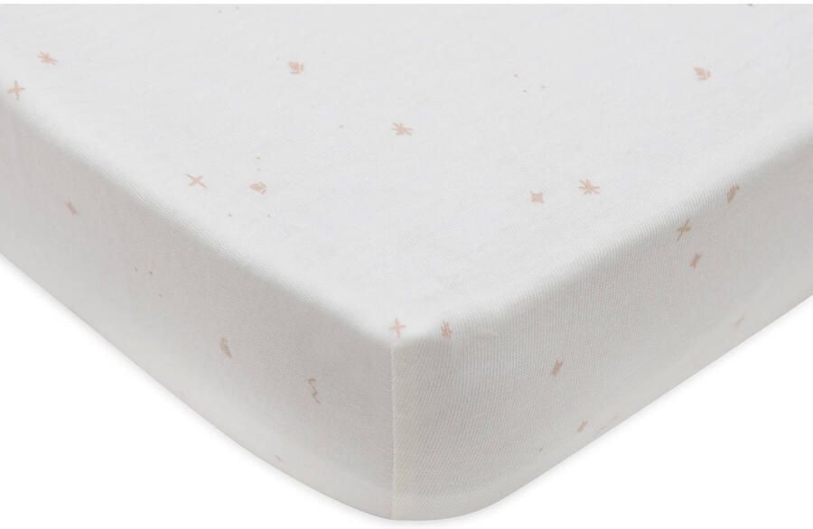Jollein jersey ledikant hoeslaken Twinkling Wild Rose - Foto 3