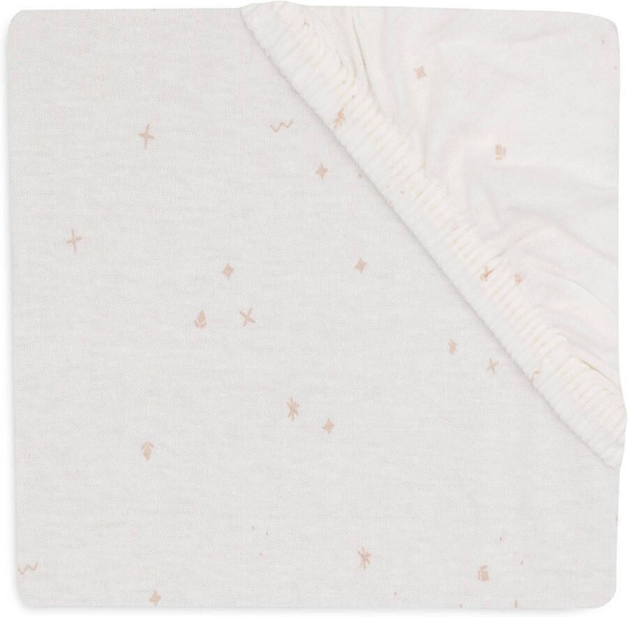 Jollein jersey ledikant hoeslaken Twinkling Wild Rose