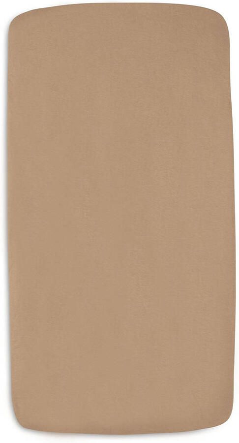 Jollein jersey ledikant hoeslaken Wild Rose Biscuit set an 2 roze bruin - Foto 2