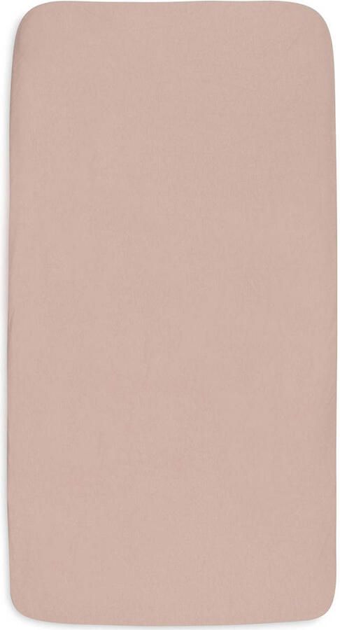 Jollein jersey ledikant hoeslaken Wild Rose Ivory roze offwhite (set van 2) - Foto 3