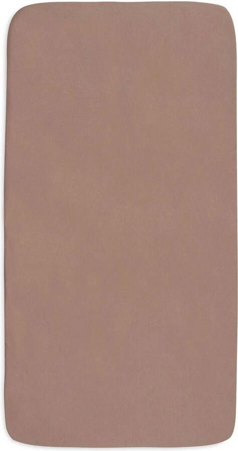 Jollein jersey wieg hoeslaken Milky Coffee Ivory bruin offwhite (set van 2) - Foto 3