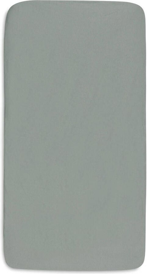 Jollein jersey wieg hoeslaken Sea Green Ivory groen ecru (set van 2) - Foto 3