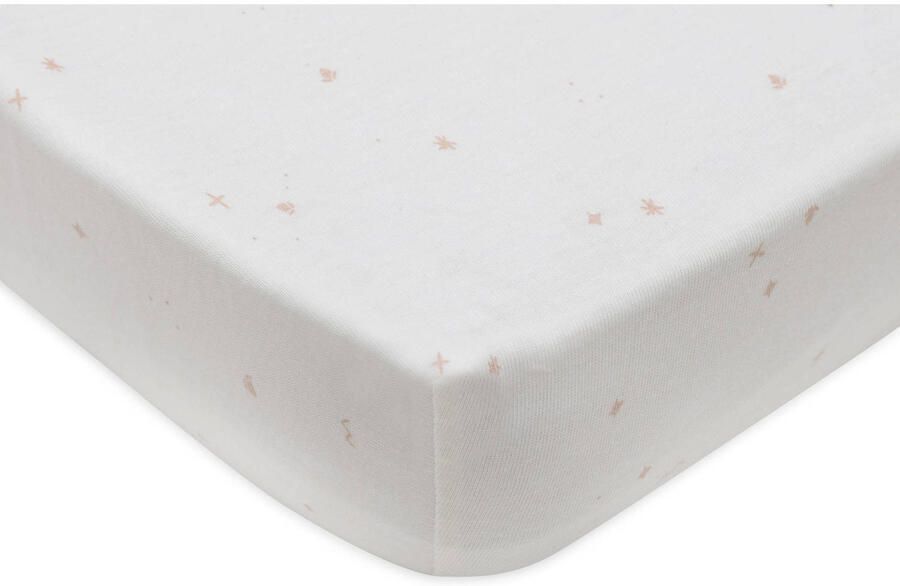 Jollein jersey ledikant hoeslaken Twinkling Wild Rose - Foto 3