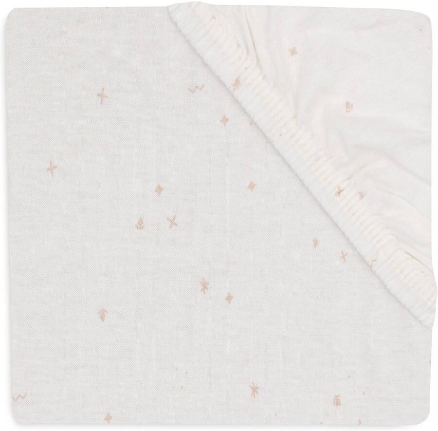 Jollein jersey wieg hoeslaken Twinkling Wild Rose