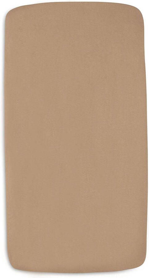 Jollein jersey wieg hoeslaken Wild Rose Biscuit set van 2 roze bruin - Foto 2