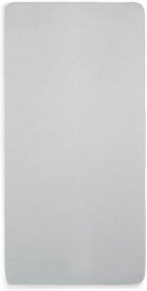 Jollein katoenen hoeslaken wieg 40x80 90cm soft grey - Foto 2