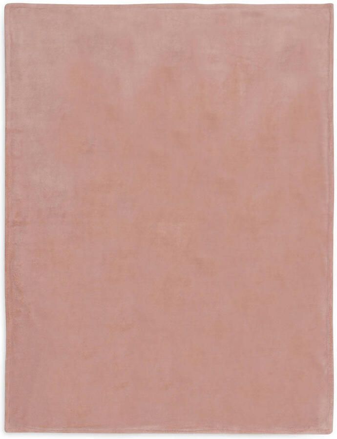 Jollein ledikant deken Cosy Knit Wild Rose Velvet