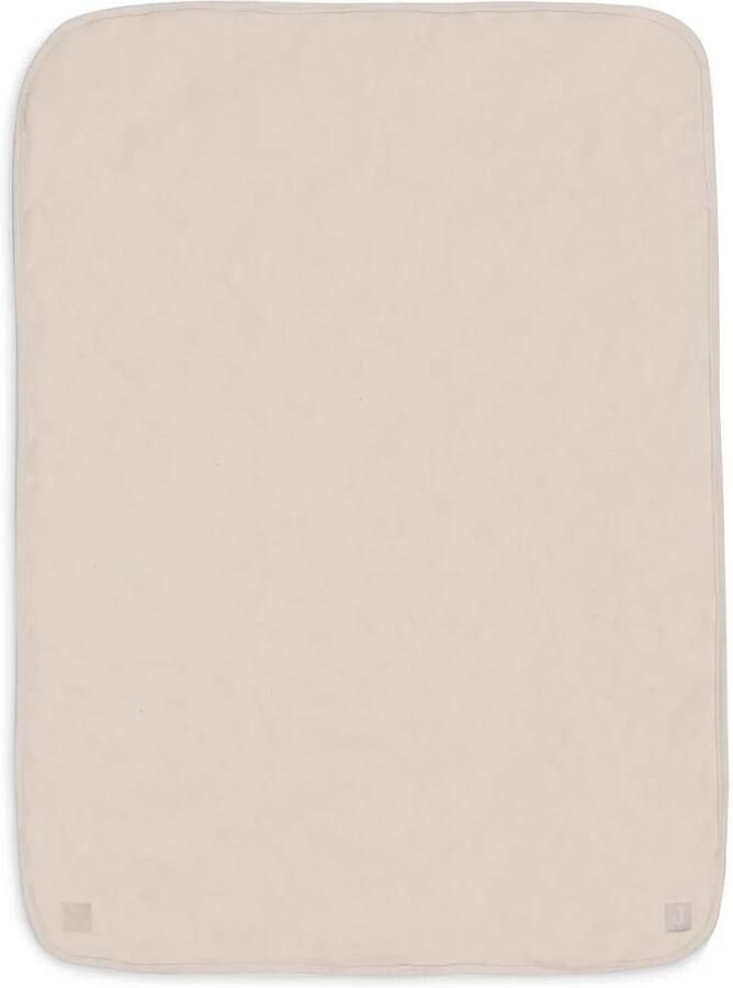 Jollein ledikantdeken Basic Jersey Sherpa Oatmeal beige - Foto 3