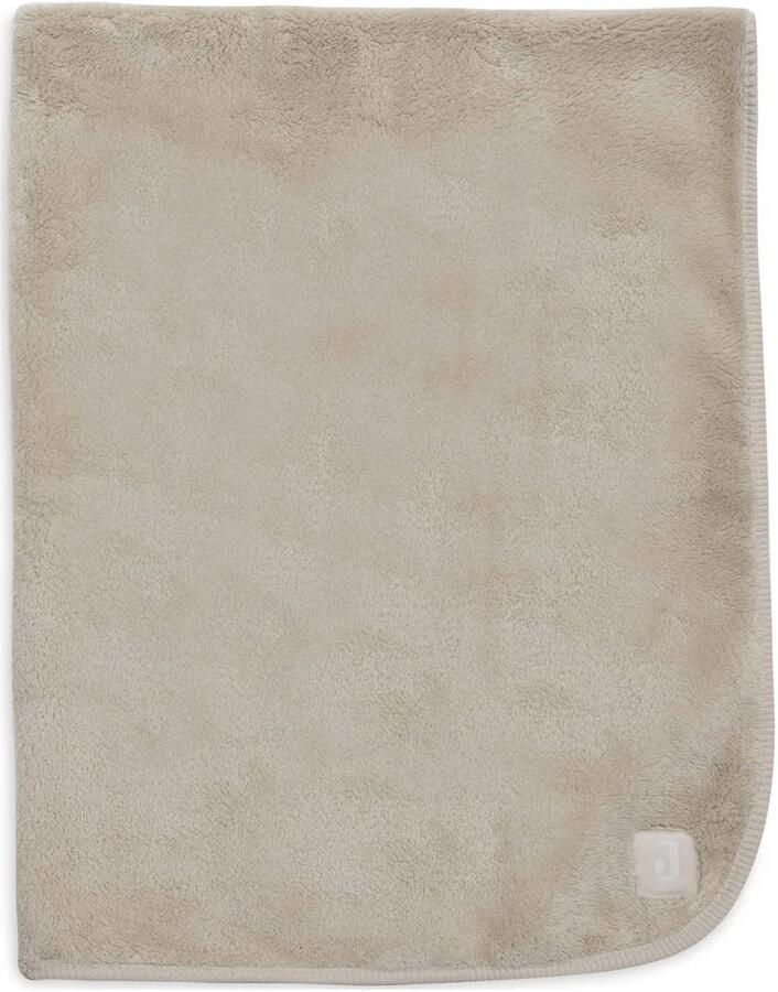Jollein ledikantdeken Basic Jersey Sherpa Warm Sand - Foto 2