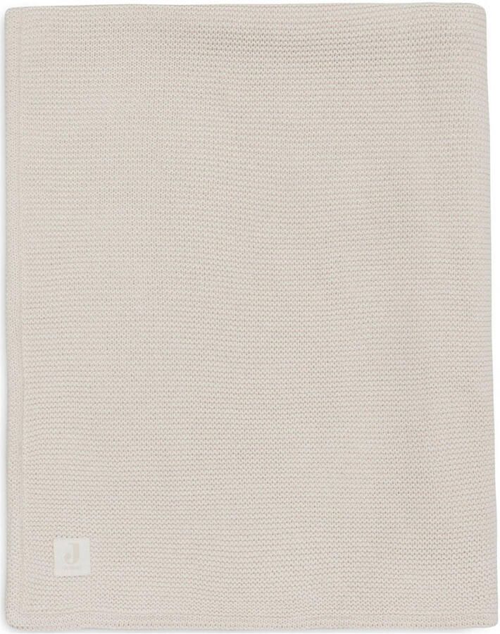 Jollein ledikantdeken Basic Knit Oatmeal Velvet beige - Foto 2