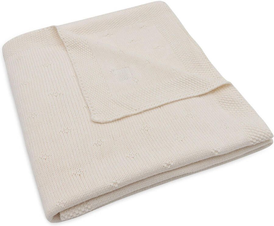 Jollein ledikantdeken Cosy Knit Ivory - Foto 3