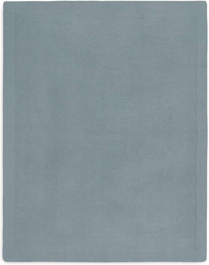 Jollein ledikantdeken Cosy Knit Sea Green